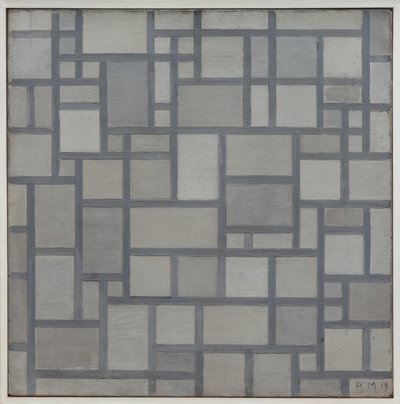 Composition with Gridwork 7 by Piet Mondrian